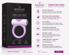 Bindass Nights Premium Vibrating Ring | Soft Stretch Silicone | Discreet & Comfortable | Battery Operated