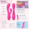 Premium Dual Rabbit Vibrator | Dual Stimulation | 10 Vibration Modes | USB Rechargeable | Waterproof Silicone