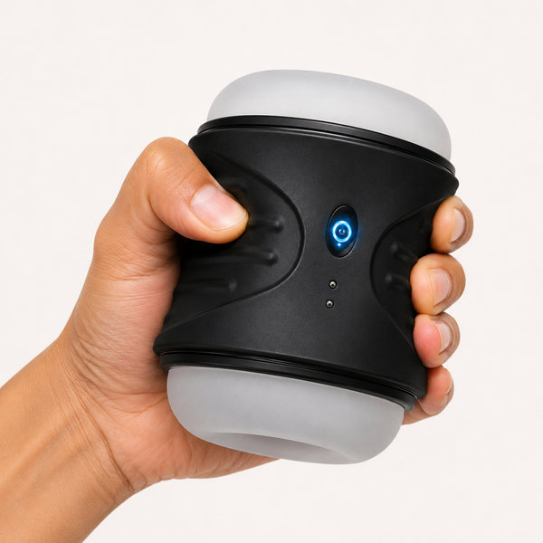 Premium Vibrating Masturbation Cup | USB Rechargeable | Waterproof