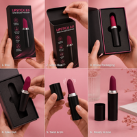 Lipstick Vibrator –  Rechargeable Mini Personal Massager