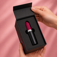 Lipstick Vibrator –  Rechargeable Mini Personal Massager