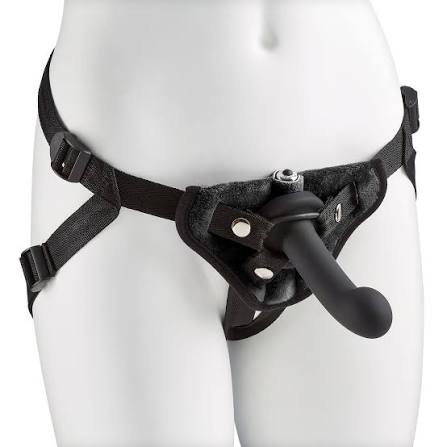 Premium Strap-On Harness Set with Silicone Dildo